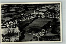 91275 W8572 Michelfeld , Oberpf - Fliegeraufnahme Gasthaus Schindler