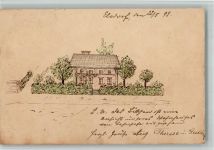 50189 W5013 Elsdorf , Rheinl 1898 BOAKC handgemalt Bahnpost Euskirchen - Reuss Zug 140 Ganzsache Ort handschriftlich