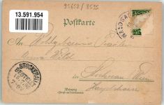 95652 W8595 Waldsassen 1899 Lithographie Kirche Haus Rockstroh
