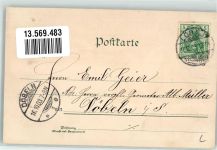 02708 O8700 Löbau 1903 Lithographie Siegesdenkmal Rathaus Verlag Ottmar Zieher-München