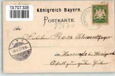 83471 W8240 Obersalzberg 1897 BOAKC Vorläufer Druck um 1890 Villa Regina