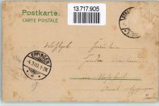 15377 O1261 Klosterdorf b Strausberg 1903 BOAKC Lithographie Gasthaus Puhlmann Dorfstrasse