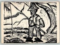 Kirchner Ernst Ludwig der Angler Expressionismus BOAKC