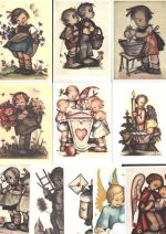 Lot mit 35 AK (einzelne mehrfach) Hummel