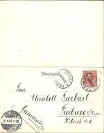 10100 Torino Turin Klapp AK Turin 1908