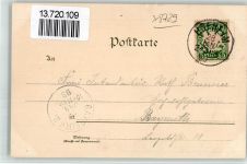 97461 W8729 Hofheim , Unterfr 1899 BOAKC Lithographie Krankenhaus Bettenburg
