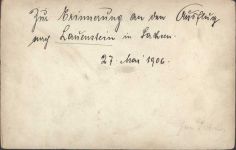 01773 O8242 Altenberg , Erzgeb Kabinettfoto Gasthof Hammergut, Kratzhammer 1906
