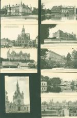 Pierrefonds Lot mit 24 AK Französische Schlösser Burg / Schloss Posten 21 bis 100 AK