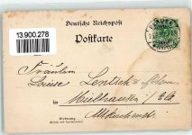 08523 O9900 Plauen , Vogtl 1905 - Neustadtplatz Rathaus