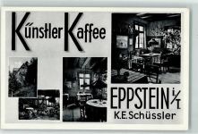 65817 W6239 Eppstein , Taunus - Künstler Kaffee Gaststube