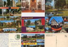 36364 W6427 Bad Salzschlirf - Lot mit 17 div AK