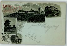 74638 W7112 Waldenburg , Württ Lithographie Waldenburg Fürstl. Schloss Dorflinde Verlag Ottmar Zieher-München