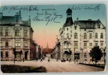 Chomutov Komotau 1920 Gebrauchsspuren Weitmühlstraße
