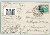 Chomutov Komotau 1920 Gebrauchsspuren Weitmühlstraße