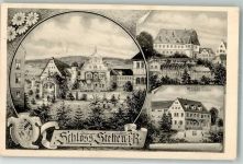 71394 W7053 Stetten im Remstal 1907 - Schloß Stetten Stadtwappen