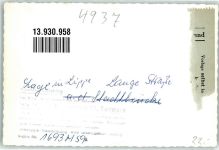 32791 W4937 Lage , Lippe FOTO KEINE AK Langestraße Ort handschriftlich