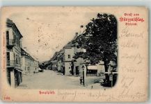 8680 Mürzzuschlag 1899 - Hauptplatz