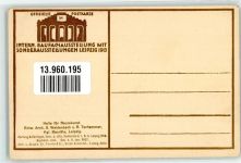 O7000 Leipzig Baufachausstellung Halle für Raumkunst Architektur 1913