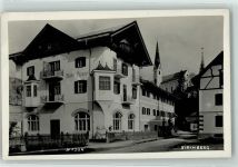 6365 Kirchberg in Tirol Foto AK Hotel Daxer Kirche
