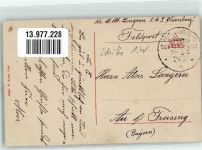 Gefechte Skagerrak Marineschiffspost Nr. 24 - 29.06.16 S.M.S. Oldenburg Marine WK I 1916