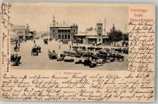 Bloemfontein 1912 - Marktszene Marktplatz