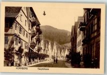 78132 W7746 Hornberg , Schwarzwaldbahn 1913 - Hauptstraße