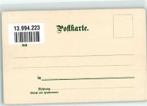 82491 W8104 Grainau Lithographie sign. Strützel Otto Badersee Flurkreuz a. Weg z. Badersee