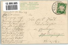 Kind Maikäfer Pfingsten 1907 Prägedruck