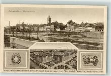 97421 W8720 Schweinfurt - Mainansicht Präzisions Kugellager Werke Fichtel & Sachs