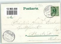 01814 O8320 Bad Schandau 1899 Lithographie Schlossbastei
