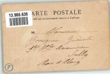 Saigon 1905 Foto AK Beruf Barbier Tracht Briefmarke Bildseite
