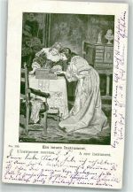 Ein neues Instrument Klavier 1901 Künstlerkarte