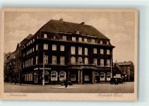 24534 W2350 Neumünster , Holst 1927 - Bahnhof-Hotel Oldtimer Verlag Glückstadt & Münden