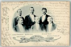 Fritz Neusinger Südd. Männerquintett Musikgruppe 1902