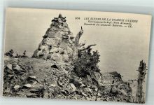 68500 Hartmannswiller Hartmannsweiler Foto AK WK I Kriegerdenkmal Les Ruines la Grande Guerre HArtmannswillerkopf