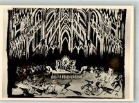 Abraxas v. Werner Egk Bühnenbild 3. Bild Pandämonium Ballett Aufführung Theater