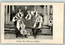 O7000 Leipzig Familie Carl Drescher Trachten Volksmusik
