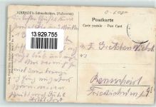 98574 O6080 Schmalkalden Gebrauchsspuren Kirrhof Haferente Landwirtschaft Frau Mann Sichel Zigarette Mütze