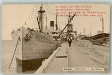 Rosario 1912 Gebrauchsspuren Hafen