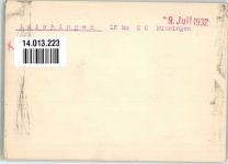 89150 W7903 Laichingen KEINE AK Fliegeraufnahme Original aufmontierte Verlagsmusterkarte