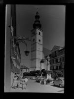 83329 W8221 Waging a. See GLASNEGATIV Kirche, Gasthaus