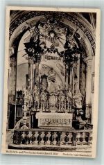 93453 W8497 Neukirchen b Hl Blut Foto AK Wallfahrts- Kirche Hl. Blut innen