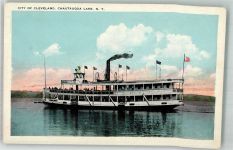 City of Cleveland Chautauqua Lake N.Y. Dampfer Cleveland 1906