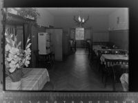 96215 W8620 Lichtenfels , Bay GLASNEGATIV Café Frankenwald