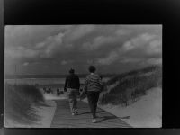 26465 W2941 Langeoog GLASNEGATIV Strand