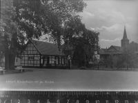57537 W5249 Nistertal GLASNEGATIV Kinderheim m. Ev. Kirche