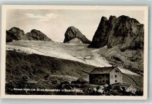 Adamekhütte Foto AK Hüttenstempel