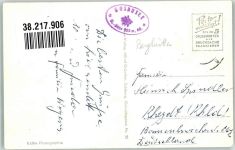 Adamekhütte Foto AK Hüttenstempel