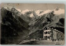 Schmittenhöhe Zell am See Hotel Schmittenhöhe mit der Glocknergruppe Verlag Würthle & Sohn Nr. 208 Gastronomie