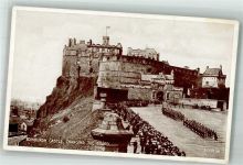 Edinburgh Foto AK Burg Changing The Guard